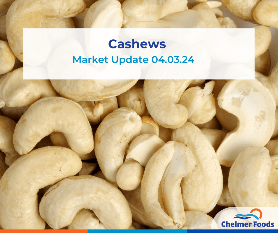 Cashew deals market updates